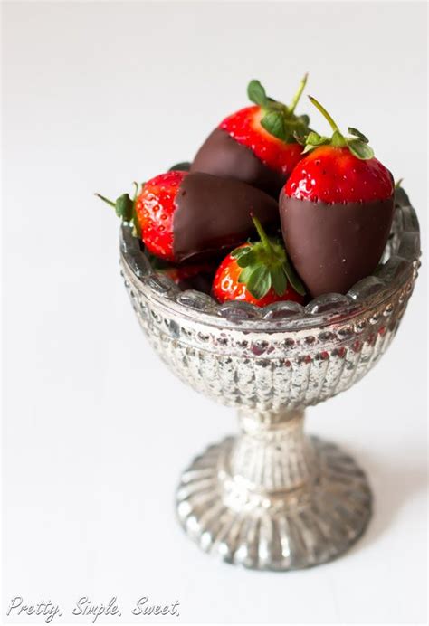 Chocolate Covered Strawberries Pretty Simple Sweet