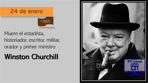 24 De Enero 1965 Muere Winston Churchill Youtube