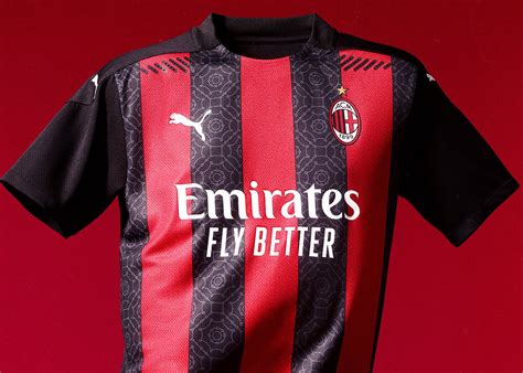Ac Milan Camiseta 2021 Ac Milan Home Kit 20 21 Vector Desings Aimari