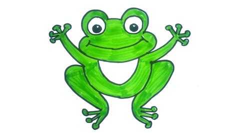 Easy Frog Drawing At Getdrawings Free Download