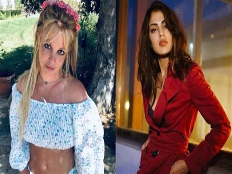 rhea chakraborty support of britney spears fighting legal battle for freedom from