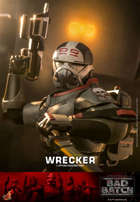 Hot Toys Wrecker The Bad Batch Sixth Scale Figures Mintinbox