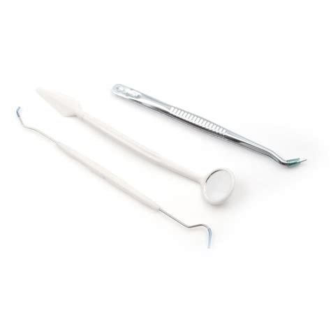 3st Set Rostfritt Stål Dental Tool Kit Tänder Tandstensskrapa Mun