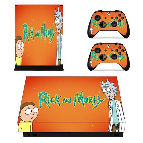 Rick And Morty For Xbox One X And Controllers Decal Skin Sticker