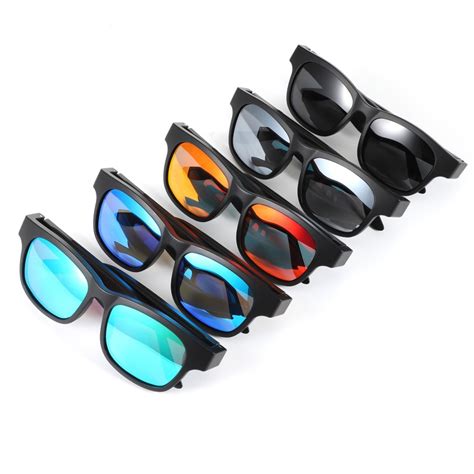Bluetooth Wireless Sports Glasses Colors Sunglasses Audio Smart Glasses