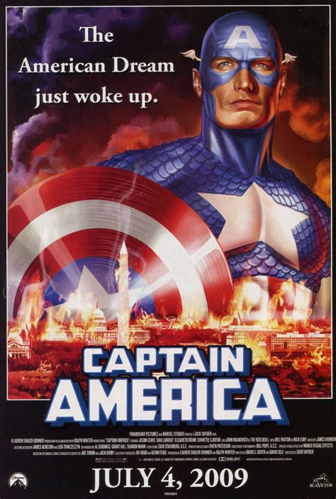 The Image Capsule Captain America Movie Poster