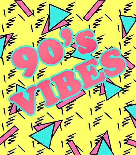 90s Vibes Poster By Reginineboo Redbubble