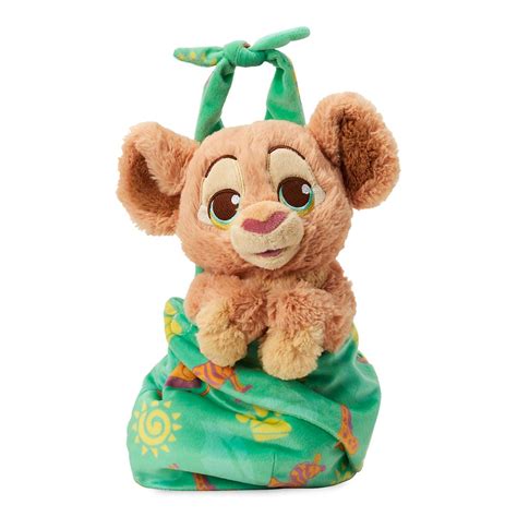 Disney Babies Nala Plush Doll In Pouch The Lion King Small 11