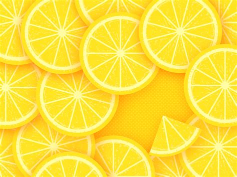 Lemon Background Vector Art Icons And Graphics For Free Download