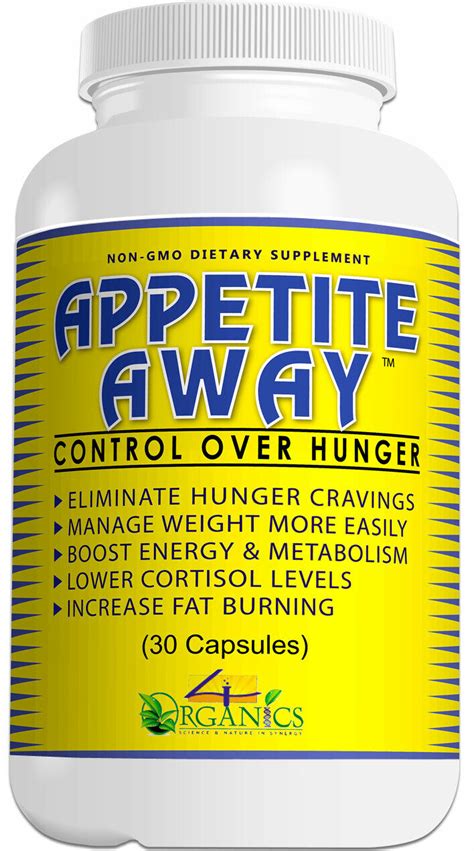 Appetite Away Diet Weight Loss Hunger Suppressant Supplement 30