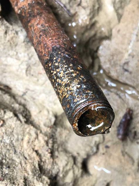 When a pipe breaks into a threaded fitting or valve, it can sometimes be removed by using a hammer and screwdriver to try to unscrew the broken piece of male pipe from the female threads. Broken Irrigation Pipe, galvanized steel | Terry Love Plumbing Advice & Remodel DIY ...