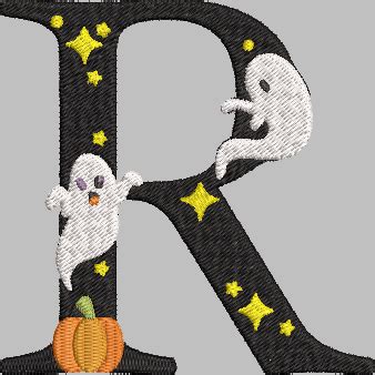 All about alphabet of ghosts for your smartphone, your iphone or any phone.letters of ghosts alphabet gif. Ghost Alphabet Halloween Machine Embroidery Design Letter R