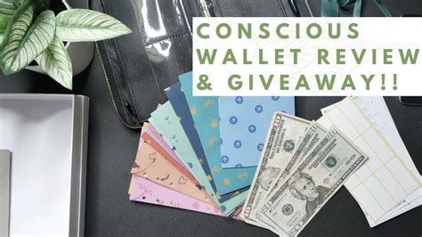 Conscious Wallet and Cash Envelopes Review + GIVEAWAY!! - YouTube