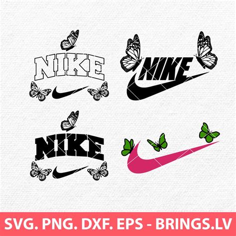 Nike Butterfly Svg Nike Logo Vector File Nike Logo Png Eps Dxf Png Cutting Files For