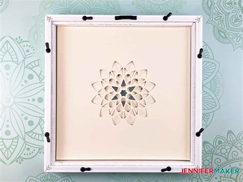 Find modern wall art & room decor only at west elm®. 3D Layered Paper Cut Art: The Flower - Jennifer Maker