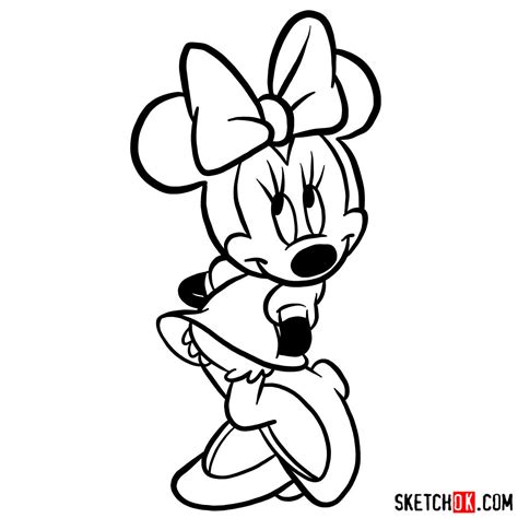 Minnie Mouse Cartoon Drawing At Explore Collection