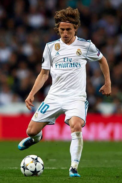 Luka Modric Of Real Madrid In Action During The Uefa Champions League