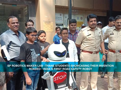Indias First Traffic Robot Deployed By Students From Thane Is The New