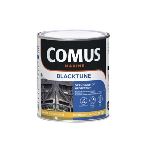 Blacktune Vernis Noir Bitumeux Comus Marine