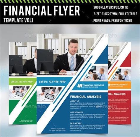 10 Financial Flyer Templates Word Pages Pdf Psd Ai