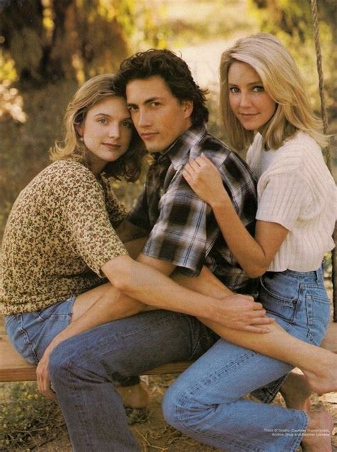 Melrose Place Pinup Clipping Courtney Thorne Smith Heather Locklear Andrew Shue Series