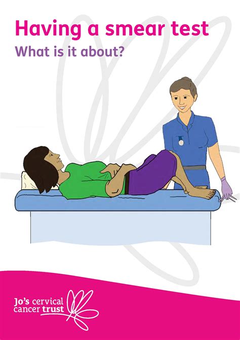 Easyread Booklet Having A Smear Test What Is It About Jos Cervical Cancer Trust