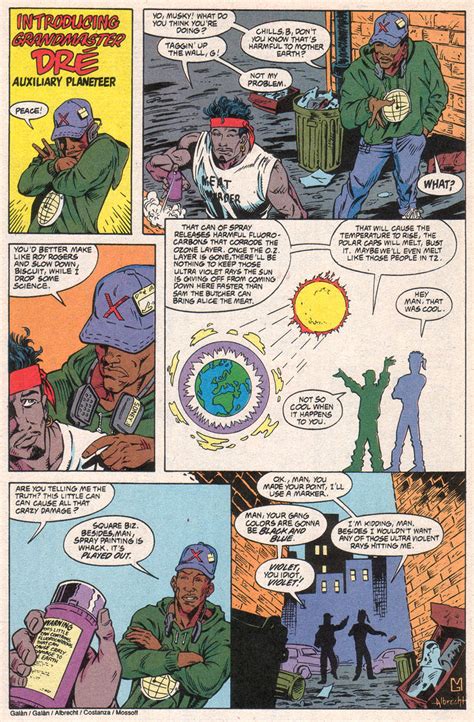Read Online Captain Planet And The Planeteers Comic Issue 10