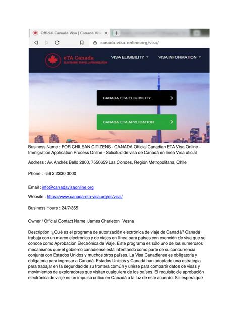 CANADA Official Canadian ETA Visa Online Pptx DocDroid