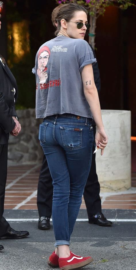 Kristen Stewart In 7 For All Mankind Skinny Jeans Denimology Kristen Stewart Style Kristen