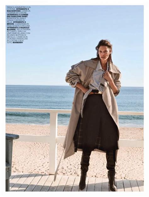 Bianca Balti Models Casual Glam Looks For Marie Claire Italy Fashion Gone Rogue