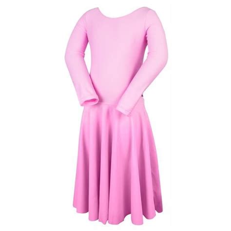Sukienka turniejowa PIERWSZY KROK dla dziewczynki różowy w kolorze