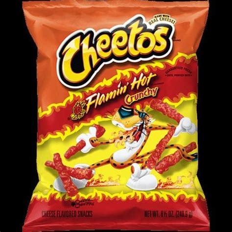 Snack Cheetos Crunchy Flamin Hot 227g Vị Cay Hấp Dẫn Golden Gerbera Golden Gerbera Mart