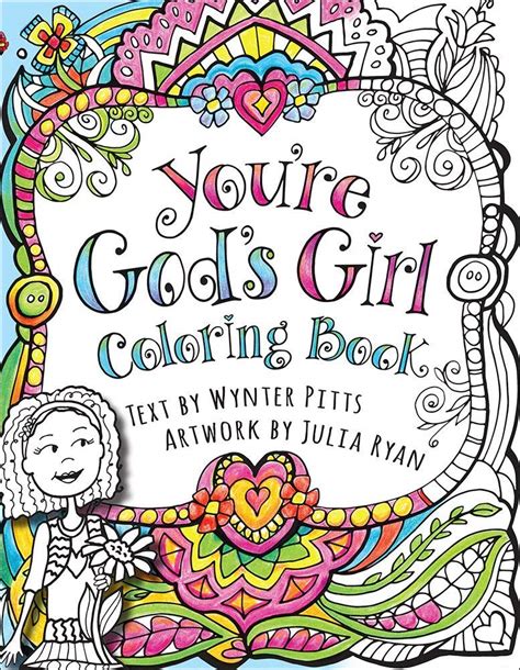 Youre Gods Girl Coloring Book Gods Girl Coloring Books For Tweens