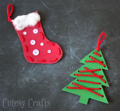 12 Super Easy Christmas Crafts For Toddlers Ages 2 To 3 Years Old
