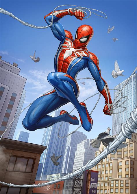 Spider Man Ps4 Screen Size Araña Aranha Saberimagenes Updatefreak