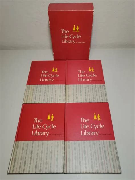 Vintage 1969 The Life Cycle Library For Young People Volumes 1 4