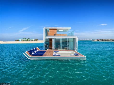 Dubais Floating Seahorse Villa At Heart Of Europe Resort Has An
