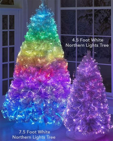 The White Northern Lights Tree Rainbow Christmas Tree Rainbows