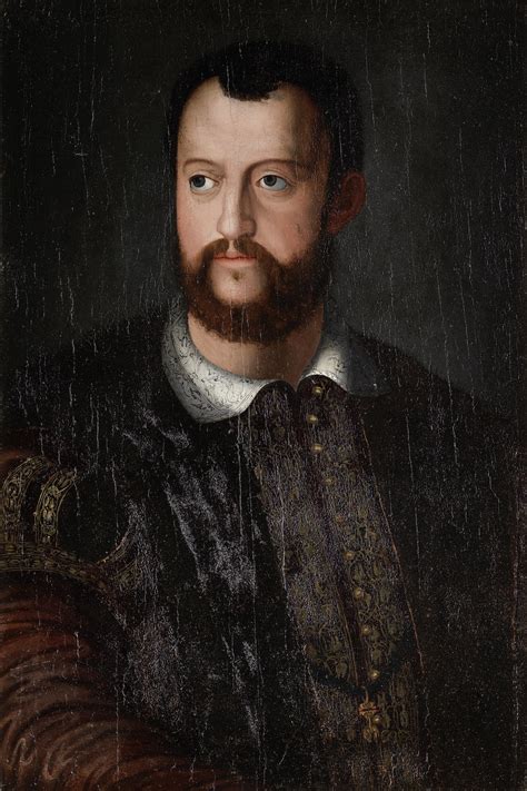 Bronzino Agnolo Portrait Of Grand Duke Cosimo I Demedici Mutualart