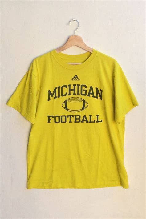 Vintage Michigan Football T Shirt Urban Outfitters