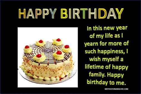 2019 Best Birthday Wishes For Myself Motivation And Love