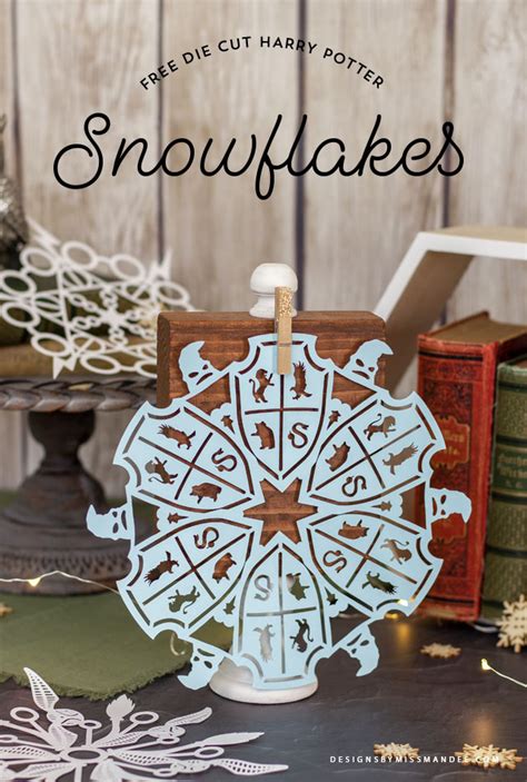 Harry Potter Snowflakes Winter Cut Files Designs By Miss Mandee