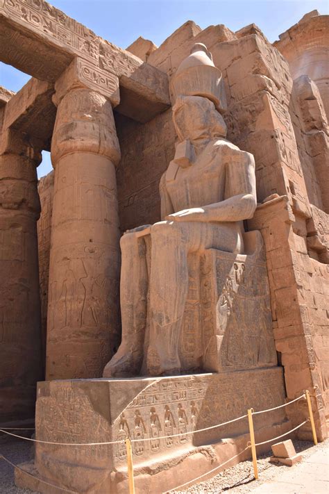 Egypt Ancient Temple Of Luxor With Kids Amor For Travel Ancient