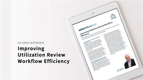 Improving Utilization Review Workflow Efficiency