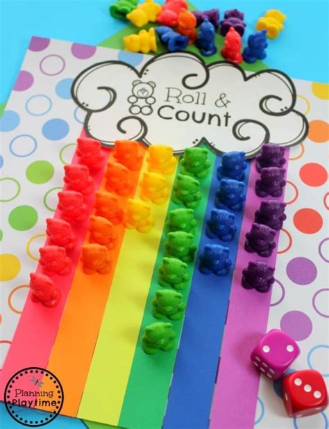 Rainbow Activities Planning Playtime