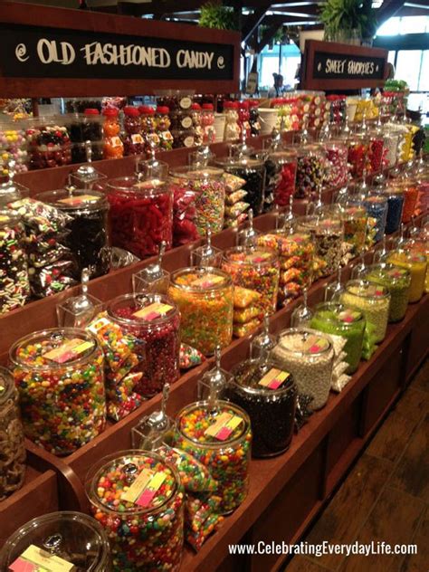 Old Fashioned Candy Store Displays Old Fashioned Candies At The Fresh