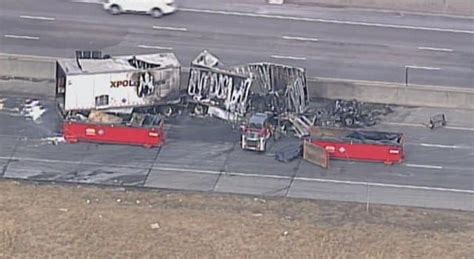 Northbound I 35 Reopens After 20 Hours Following Semi Truck Fire