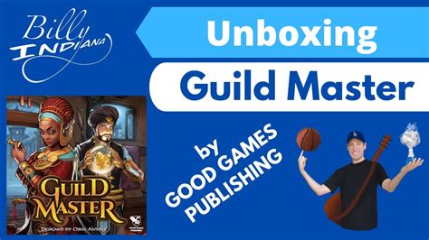 Guild Master Board Game Unboxing Youtube