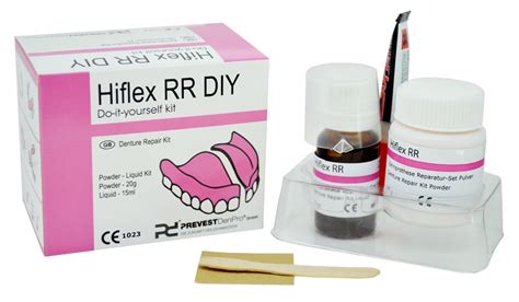 For decades, denture wearers have wondered how to make false teeth, and now they can. Emergency Gingiva Pink Acrylic Denture Repair & Reline Do-it-yourself Kit upto 30 + Repairs- Buy ...