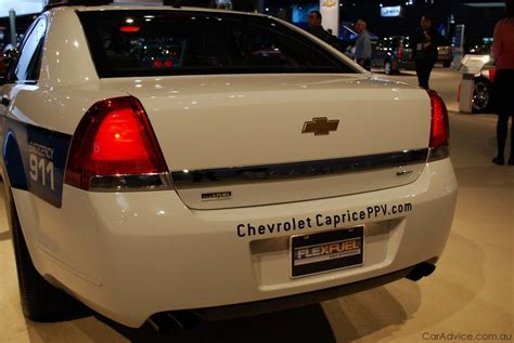 Australian Built Chevrolet Caprice Police Car Unveiled At La Motor Show